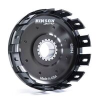 Hinson Billetproof Clutch Basket w/ Kickstarter Gear for & Cushions for 2002-2012 Honda CRF450R