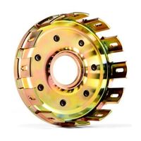 Hinson Momentum Clutch Basket w/ Kickstarter Gear & Cushions for 2002-2012 Honda CRF450R