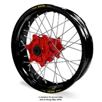 Honda Africa Twin CRF1000L Adv Black Excel Rims / Red Haan Hubs Rear Wheel - Africa Twin CRF1000L 2015-On 17*4.25 