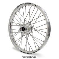 BMW F800 Adv Silver Platinum Rims / Silver Haan Hubs Front Wheel - F800 GS 2006-On 17*3.50 