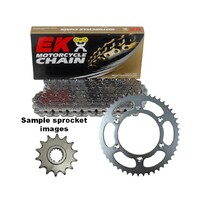 EK Chain & Steel Sprocket Kit for Honda NV400 - 16/45