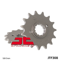 JT steel front Sprocket 16t for 2005-2009 Aprilia Pegaso 650 