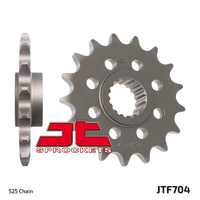 JT steel front Sprocket for 2003-2013 Aprilia Tuono 1000 17t