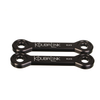 KoubaLink Lowering Link for 2020-2025 Kawasaki KLX300R - 25mm Black