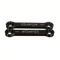 KoubaLink Lowering Link for 2021-2024 Yamaha XTZ690 Tenere 700 - 25mm Black