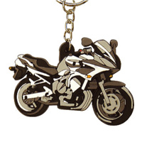 Yamaha FZ6 3D PVC Moto GP Keyring Key Chain