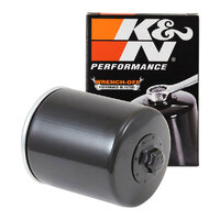 K&N Black Oil Filter for 2007-2012 Harley Davidson 1584 FLHR Road King