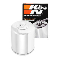 K&N Chrome Oil Filter for 2002-2007 Harley Davidson 1130 VRSCX V Rod