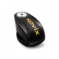 Kovix Alarm Disc Lock KNX6 Black with Reminder Cable & Mount