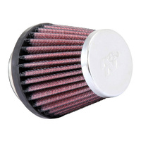 K&N RC-1070 Universal Round Tapered Clamp-On Air Filter