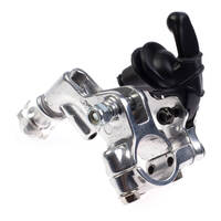 Silver Clutch Lever Bracket for 2005-2017 Suzuki RMZ450