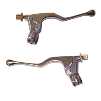 Silver Lever Pair for 1981-2003 Honda XR200R