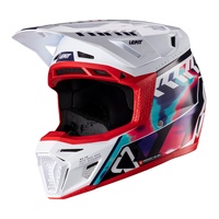 Leatt 8.5 V26 Helmet & Goggles Kit - Royal Blue/Red