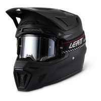 Leatt 8.5 Motorcycle Helmet Kit - Satin Black