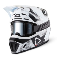 Leatt 7.5 Motorcycle Helmet Kit - Camo Black / White