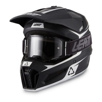 Leatt 3.5 Motorcycle Helmet Kit - Black