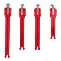 Leatt Boots Replacement Strap Kit 5.5 Red (Royal) 4 Pieces