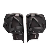 Leatt Black Shin Plate Kit (Pair) US7-9