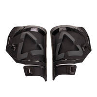 Leatt Black Shin Plate Kit (Pair) US10/11