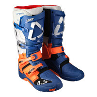 Leatt 4.5 Blue/Orange/Grey Enduro MX Boots