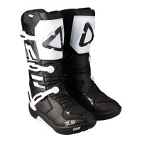 Leatt 3.5 Black/White Junior Enduro Motorbike Boots