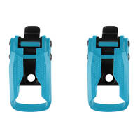 Leatt Boots Replacement Buckles 4.5 Aqua Pair