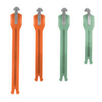 Leatt Boots Replacement Strap Kit 5.5 Cactus 2 + Orange 2 Pieces