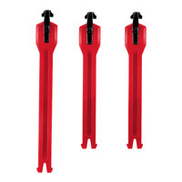 Leatt Boots Replacement Strap Kit 3.5 3 Pieces Red