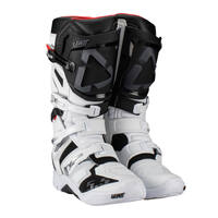Leatt 5.5 Flexlock Enduro White Motorbike Boots