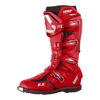 Leatt 6.5 MX Motorbike Boots - Red