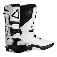 Leatt 3.5 Juniors MX Boots - White