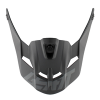Leatt 5.5 GPX Helmet Peak Ghost Satin Black - MED-2XL