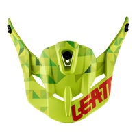 Leatt 4.5 GPX V22 Helmet Peak - Lime / Teal