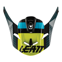 Leatt 4.5 GPX V19.2 Helmet Peak - Juniors Black/Lime