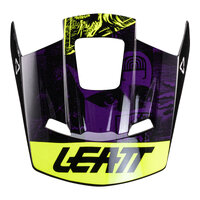 Leatt Helmets Moto Visor - 2.5 V24 UV Purple / Yellow