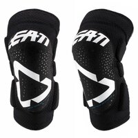 Leatt 3DF 5.0 White/Black Knee Guard - Juniors