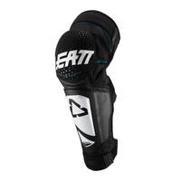 Leatt 3DF Hybrid White/Black Knee & Shin Guard - Juniors