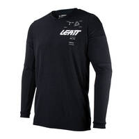 Leatt 4.5 24 Black Windblock Moto Jersey