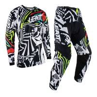Leatt 3.5 Zebra MX Jersey & Pants Ride Kit