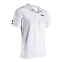 Leatt Team MX Short Polo Shirt - Steel