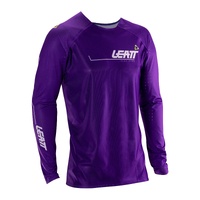 Leatt 5.5 Ultraweld Moto Jersey - Purple