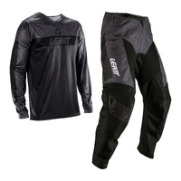 Leatt 3.5 V26 Moto Ride Kit - Stealth Black/Grey