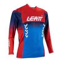 Leatt 4.5 V26 Juniors Moto Jersey - Royal Blue/Red