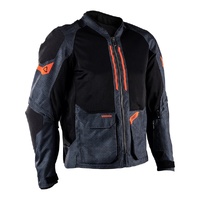 Leatt 4.5 ADV FlowTour Jacket (Short) - Iron Grey