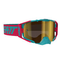 Leatt 6.5 Velocity Goggles Iriz - Red/Teal - Bronze 22%