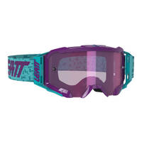 Leatt 5.5 Velocity Goggles Iriz - Aqua - Purp Lens 78%