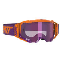 Leatt 5.5 Velocity Goggles Iriz - Neon Orange Pur 78%