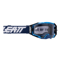 Leatt 6.5 MX Velocity Goggles - Cryztal Blue Purple 75VLT