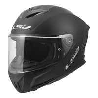 LS2 FF820 Rapid III Solid Motorbike Helmet - Matte Black