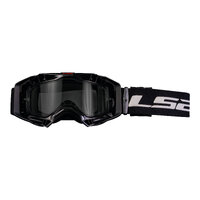 LS2 Aura Goggles - Black with Clear Lens